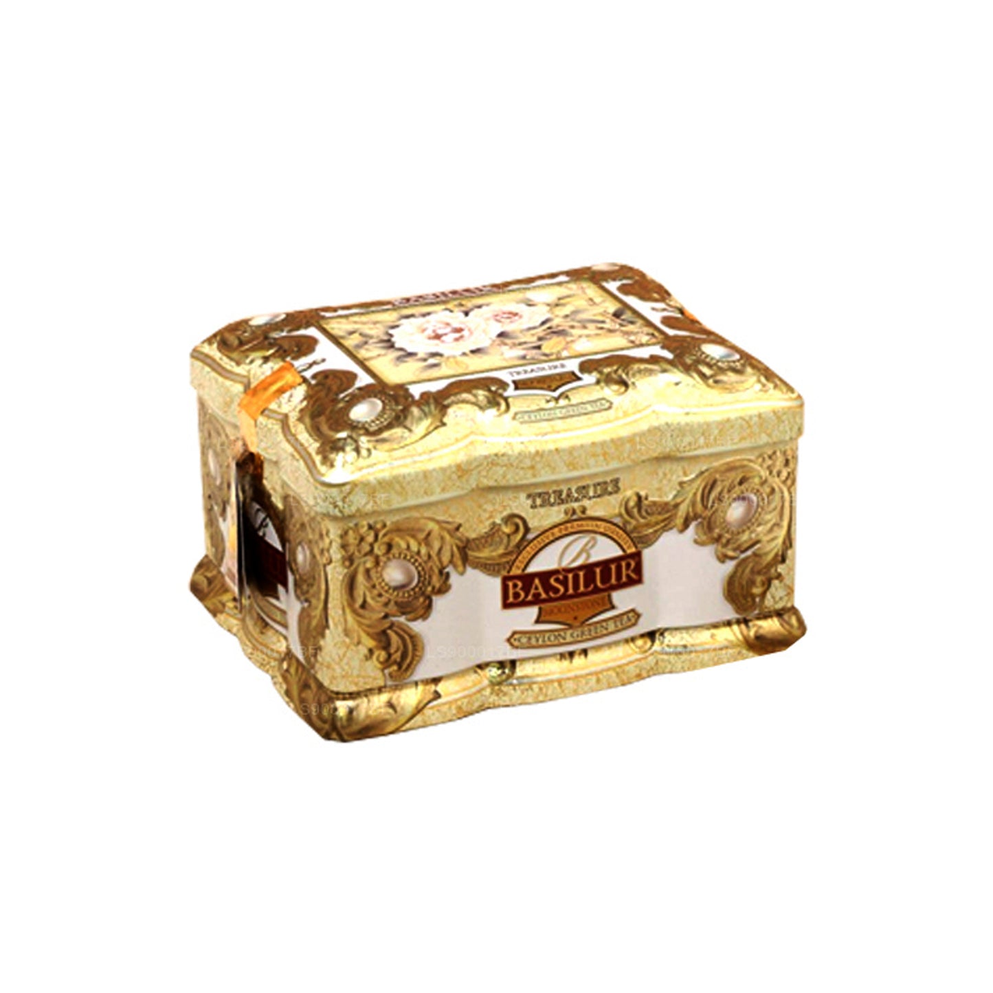 Basilur トレジャームーンストーンセイロングリーンティー (100g)