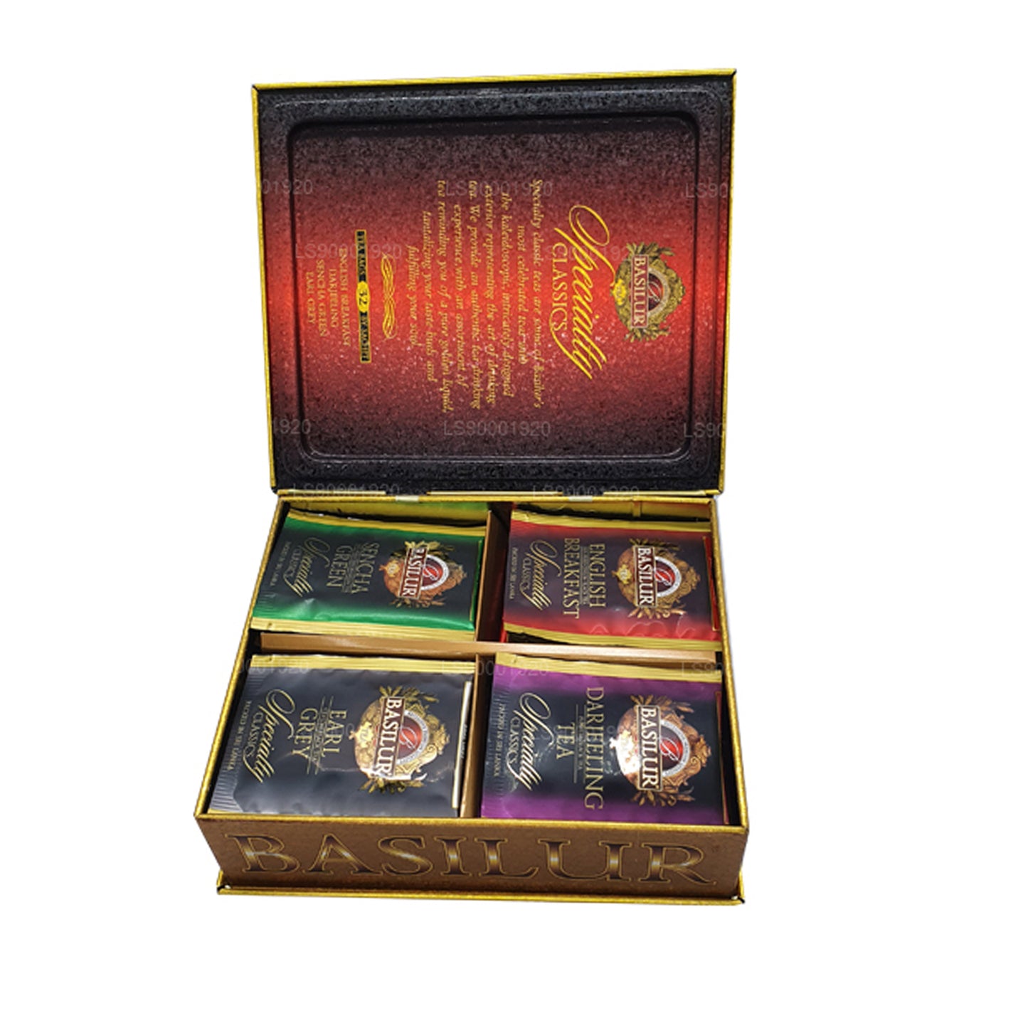 Basilur ティーブック「スペシャルティクラシック缶」(60g) キャディー