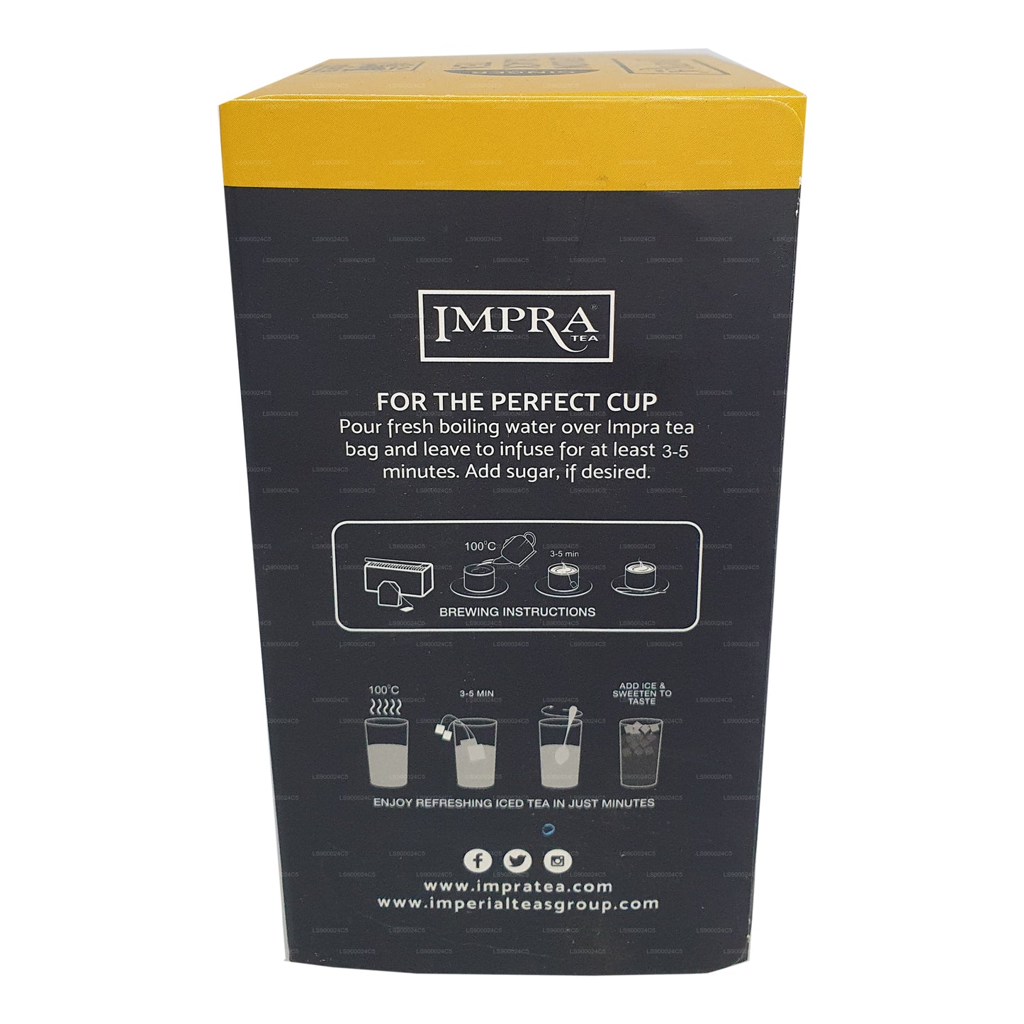 インプラジンジャーフォイルパック (40g) ティーバッグ20個