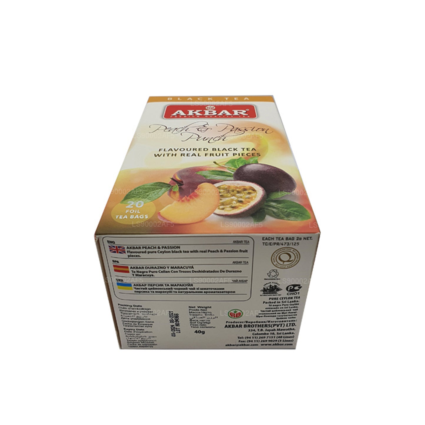 Akbar ピーチアンドパッションパンチ (40g) 20ティーバッグ