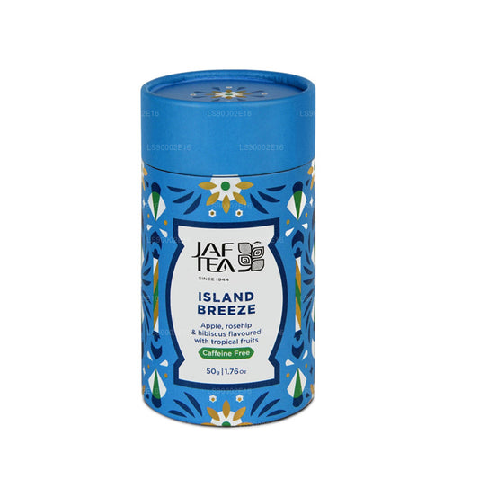 Jaf Tea Island Breeze-アップル、ローズヒップ、ハイビスカスのトロピカルフルーツフレーバー (50g)