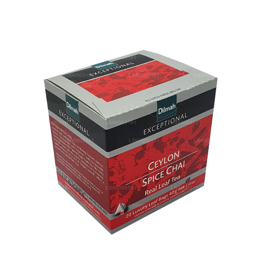 Dilmah エクセプショナル・セイロン・スパイスチャイ (40g) ティーバッグ20個