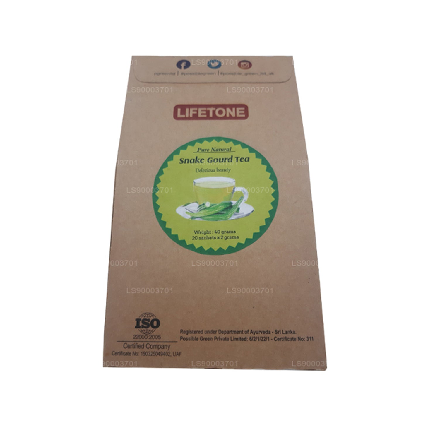 ライフトーン ヘビウリ茶 (40g)