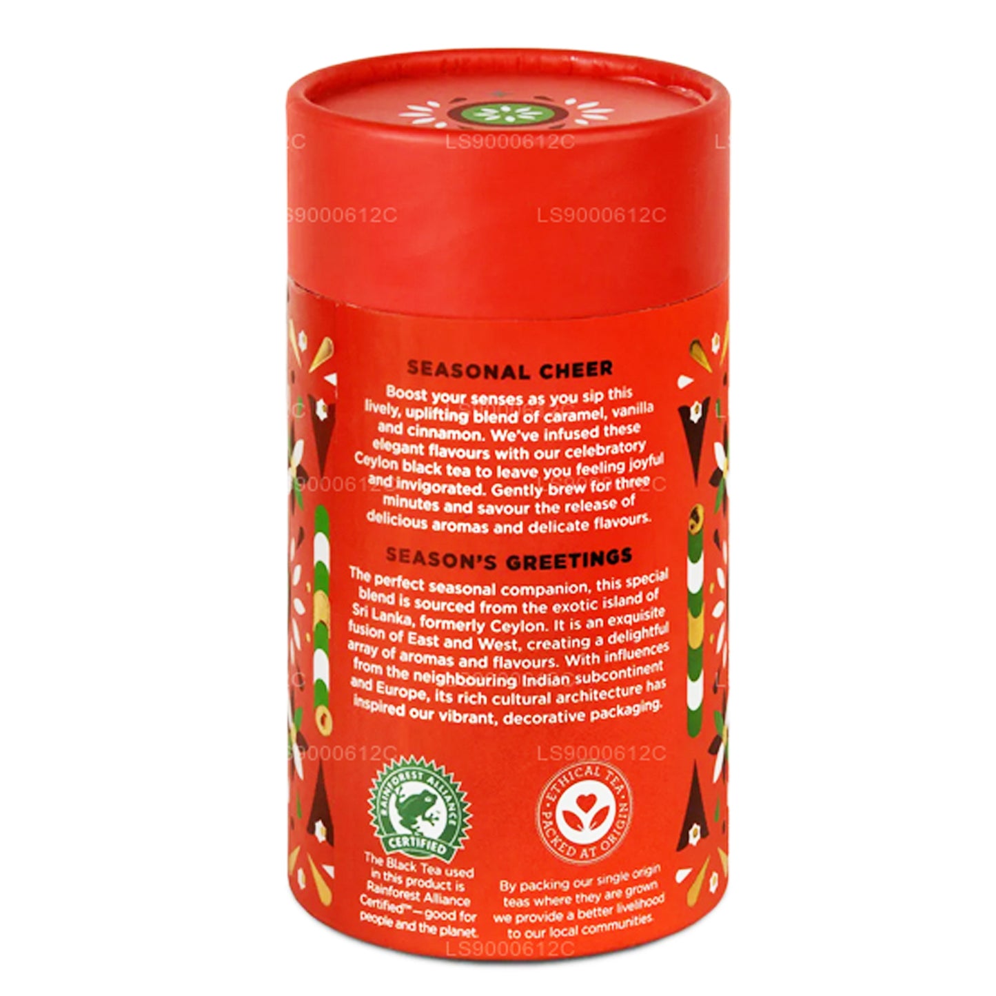 Jaf Tea シーズナルチア-キャラメル、バニラ、シナモン風味の紅茶 (50g)