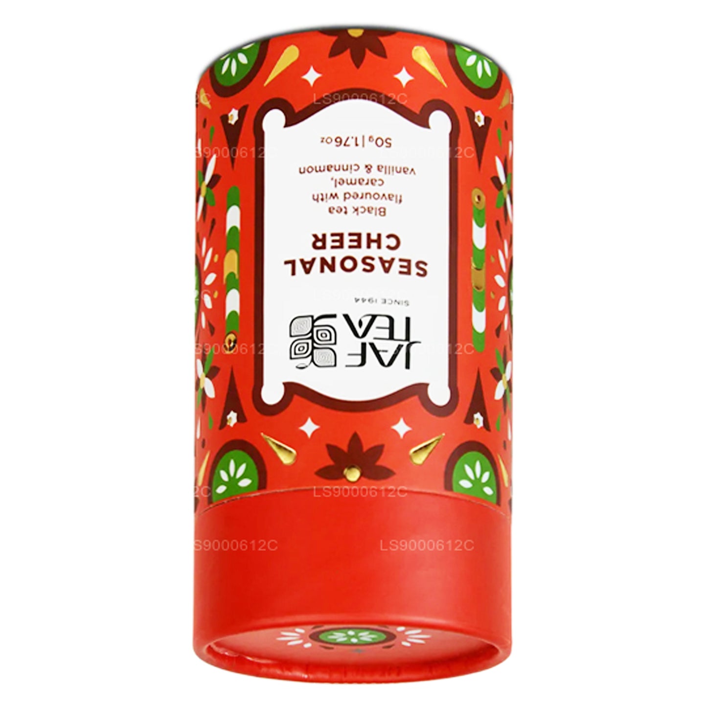 Jaf Tea シーズナルチア-キャラメル、バニラ、シナモン風味の紅茶 (50g)