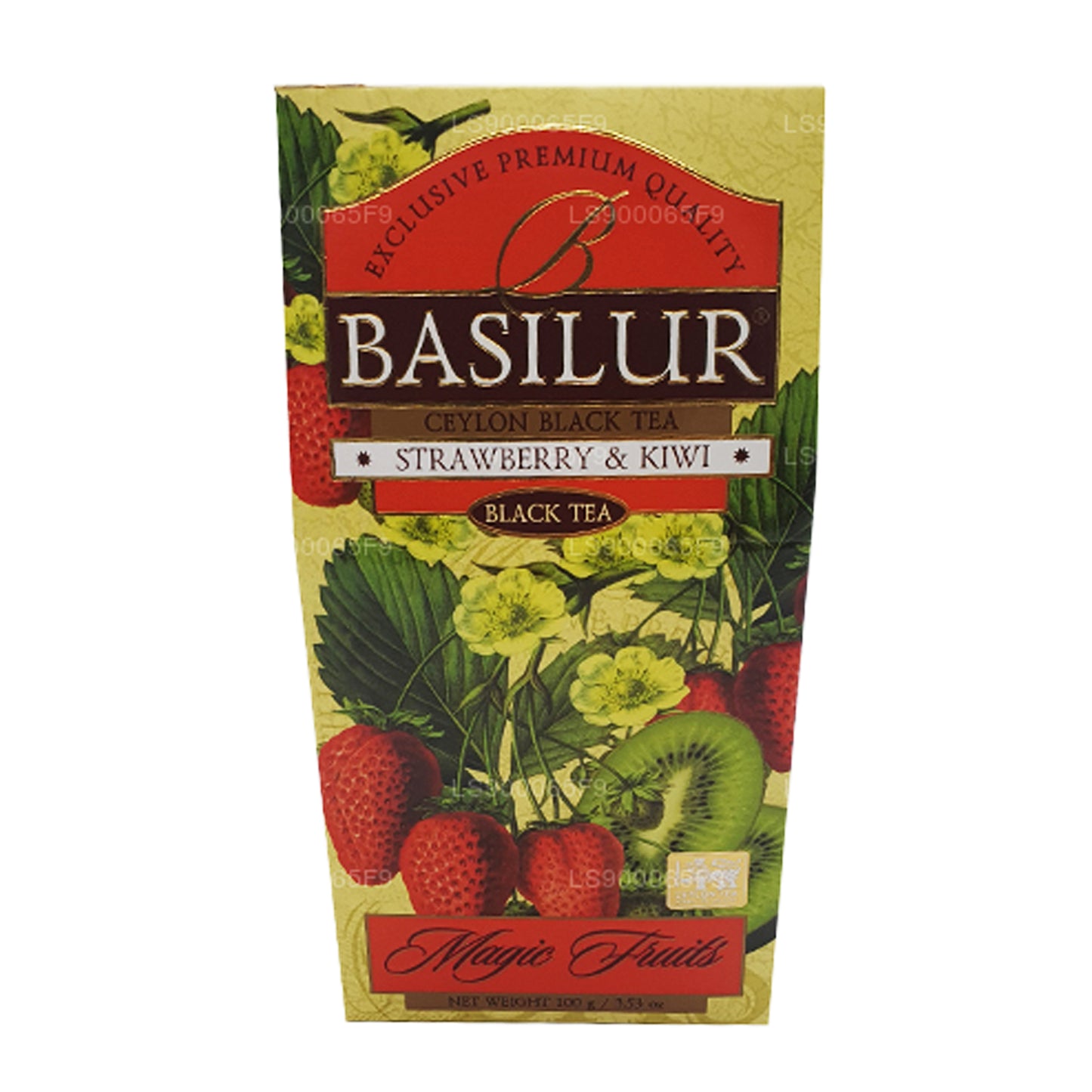 Basilur ストロベリーとキウイ (100g)