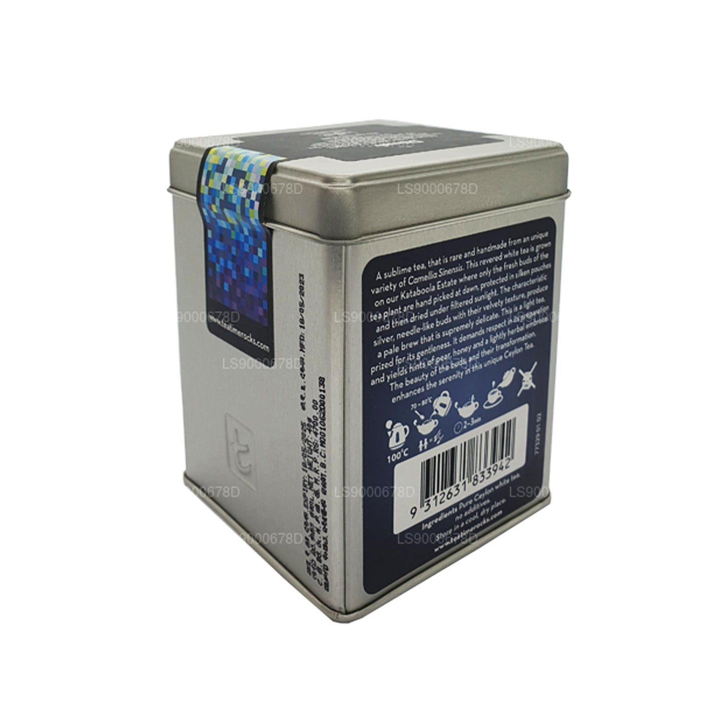 Dilmah セイロンシルバーチップスホワイトティー (40g) キャディルースティー