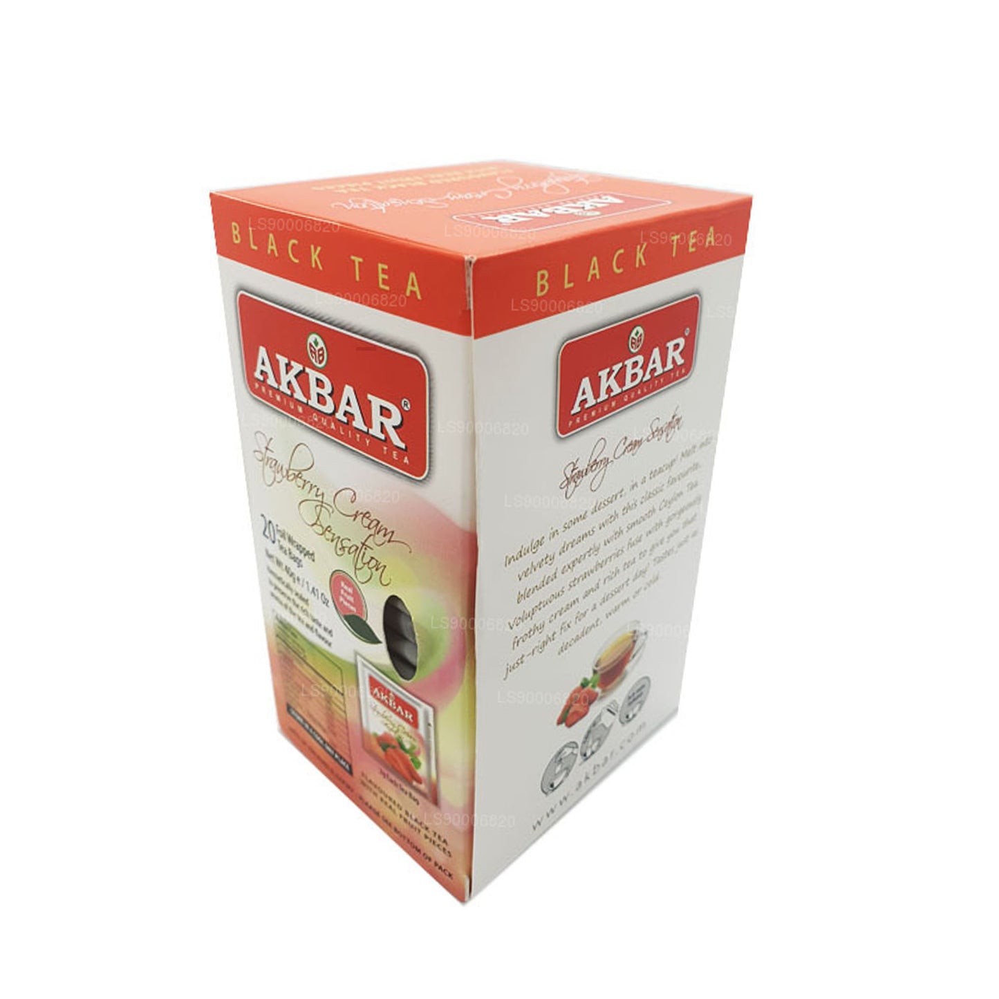 Akbar ストロベリークリームセンセーション (40g) 20ティーバッグ