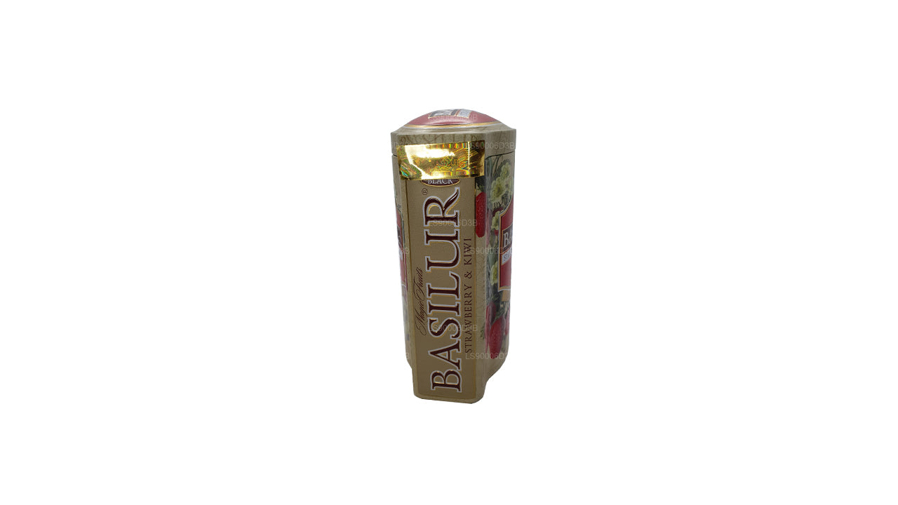 Basilur ストロベリー&キウイマジックフルーツ缶キャディー (100g)