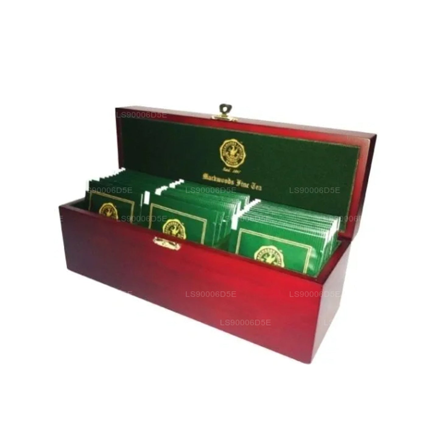 マックウッズ 木製ティートレイ (3コンパートメント) (60g)
