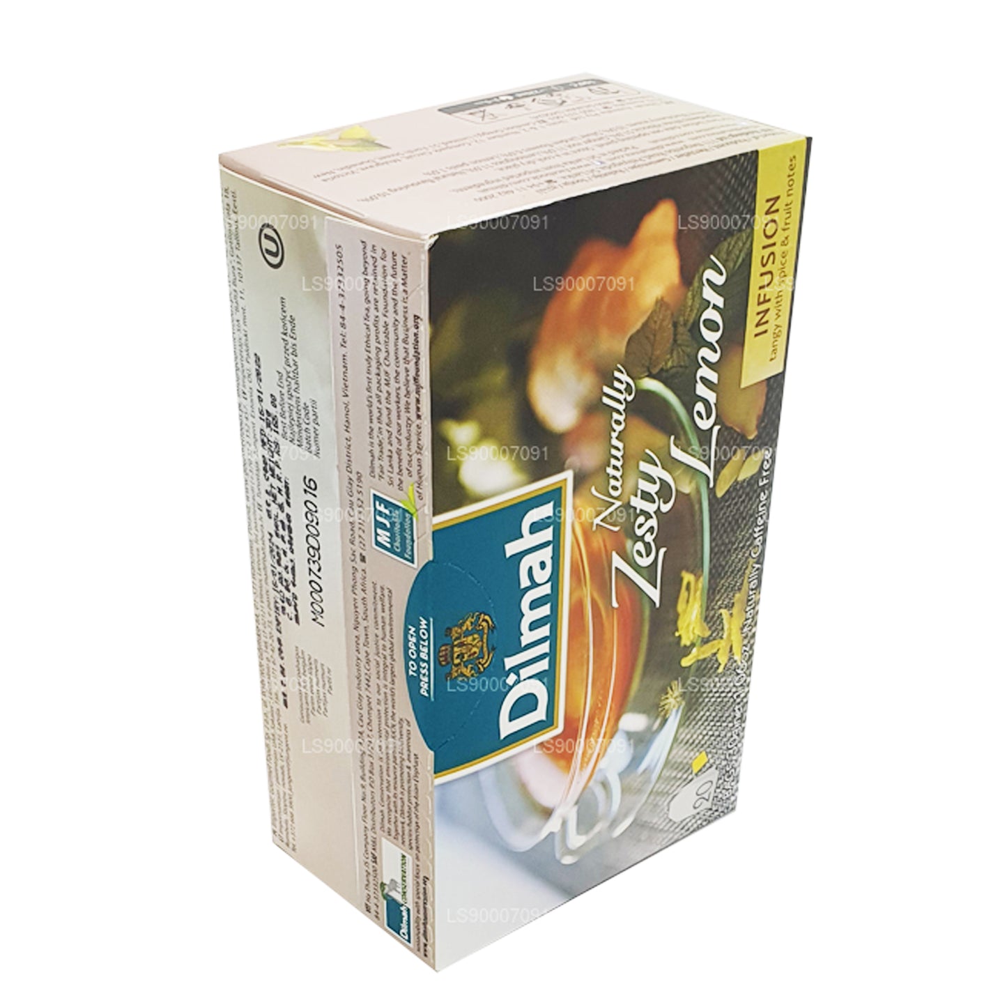 Dilmah ナチュラリーゼスティレモン (30g) 20ティーバッグ