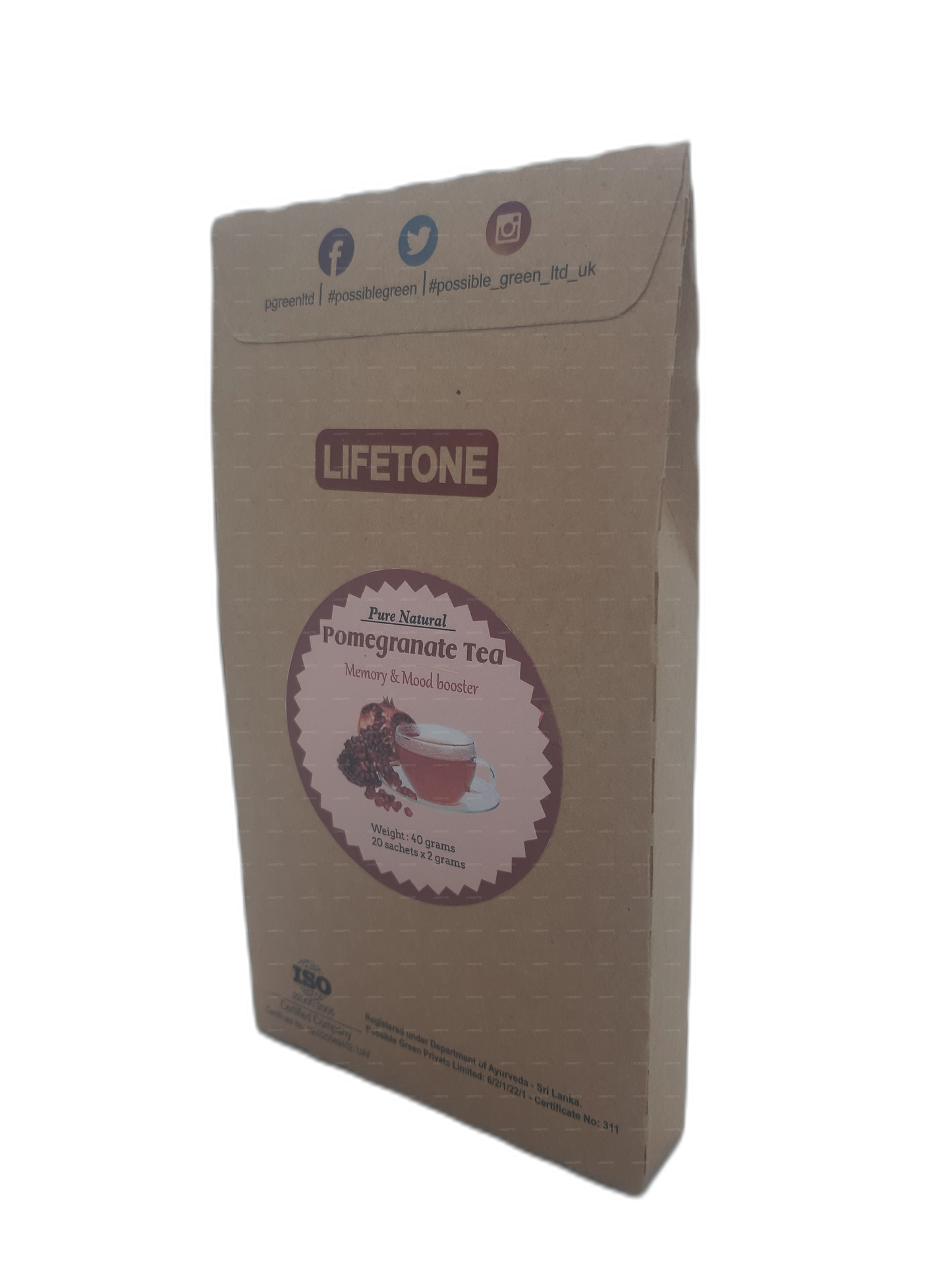 ライフトーン ザクロ茶 (40g)