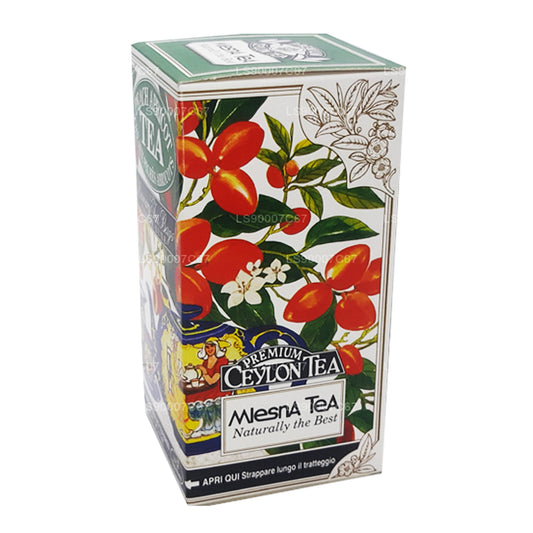 Mlesna ピーチアプリコットラグジュアリーティーバッグ (60g)