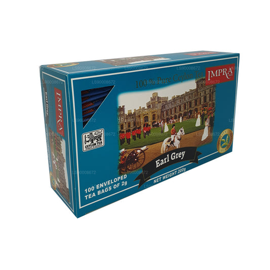 インプラ アール グレイ (200g) 封筒入りティーバッグ 100 個