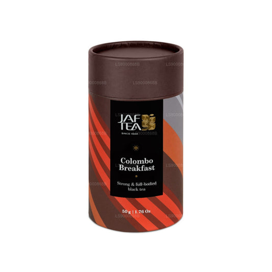 Jaf Tea Colombo Breakfast - 濃厚でコクのある紅茶キャディー (50g)