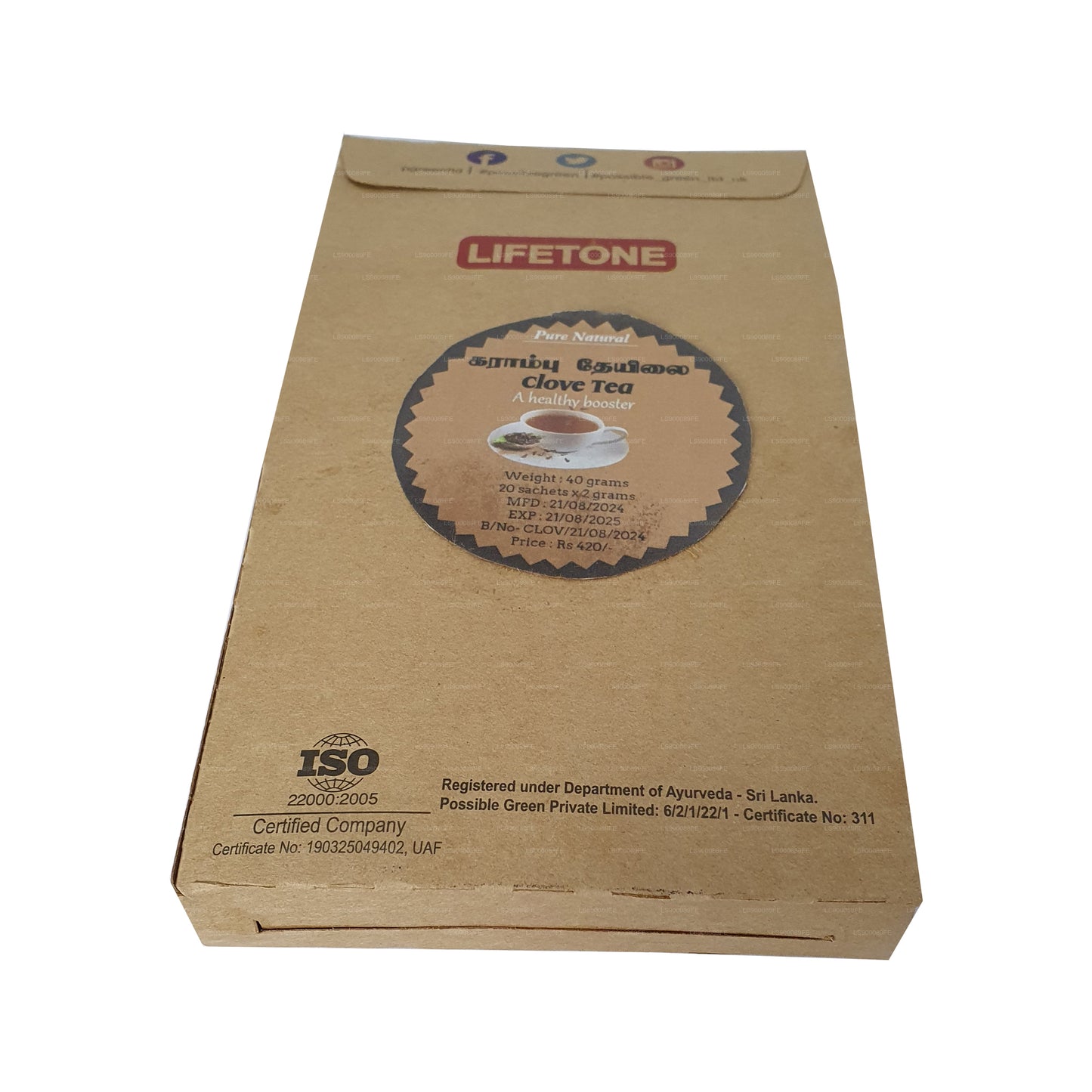 ライフトーン クローブティー (40g)