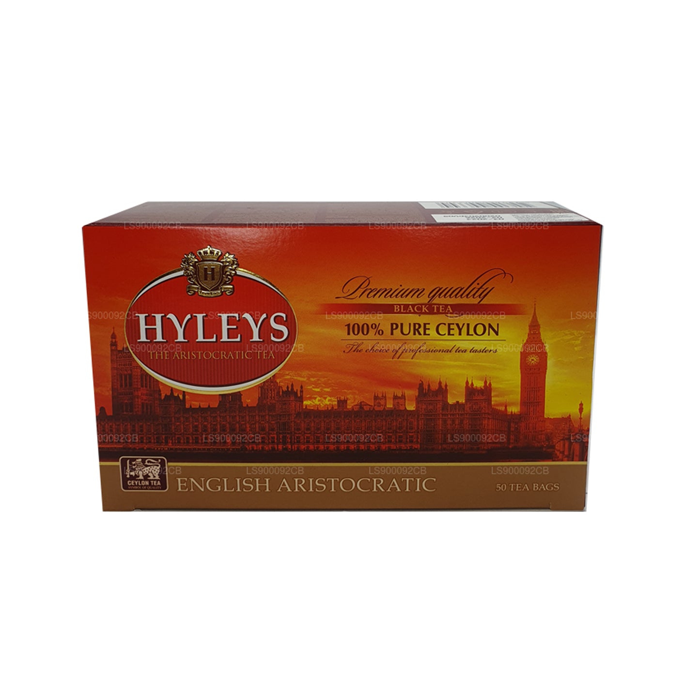 HYLEYS プレミアムクオリティブラックティー 50 ティーバッグ (100g)