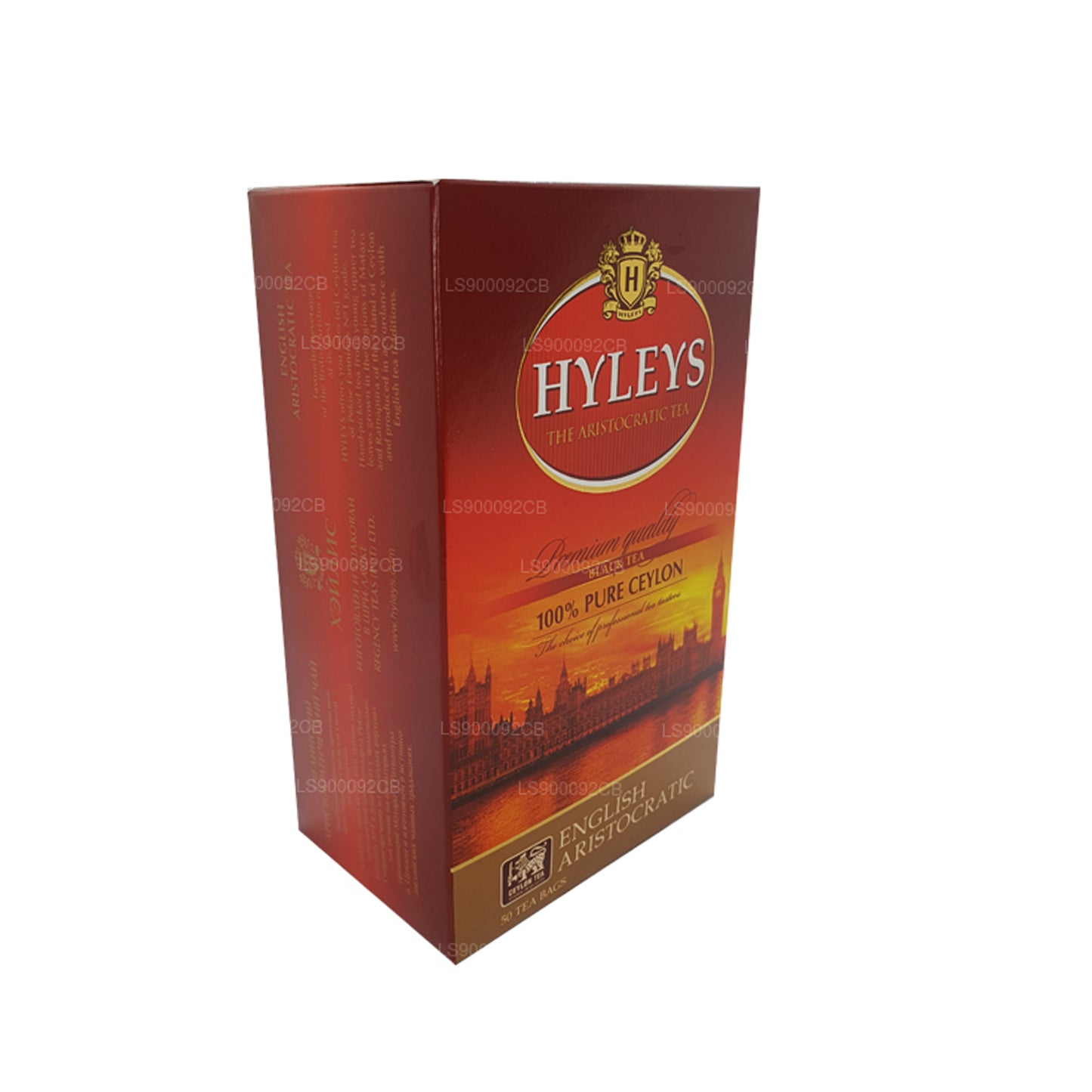 HYLEYS プレミアムクオリティブラックティー 50 ティーバッグ (100g)