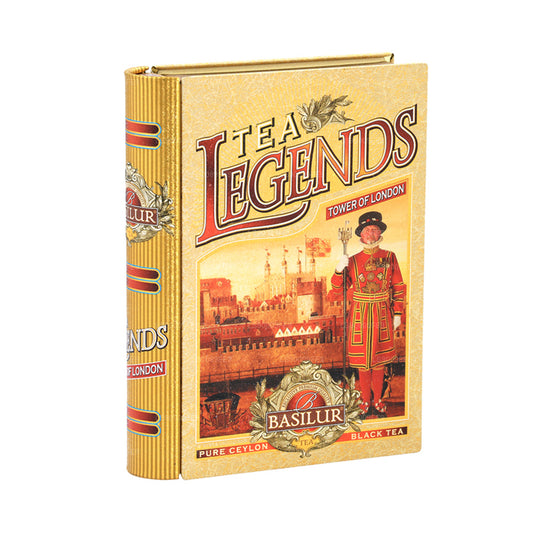 Basilur Tea Book "Tea Legends - Tower of London" (100g) キャディ