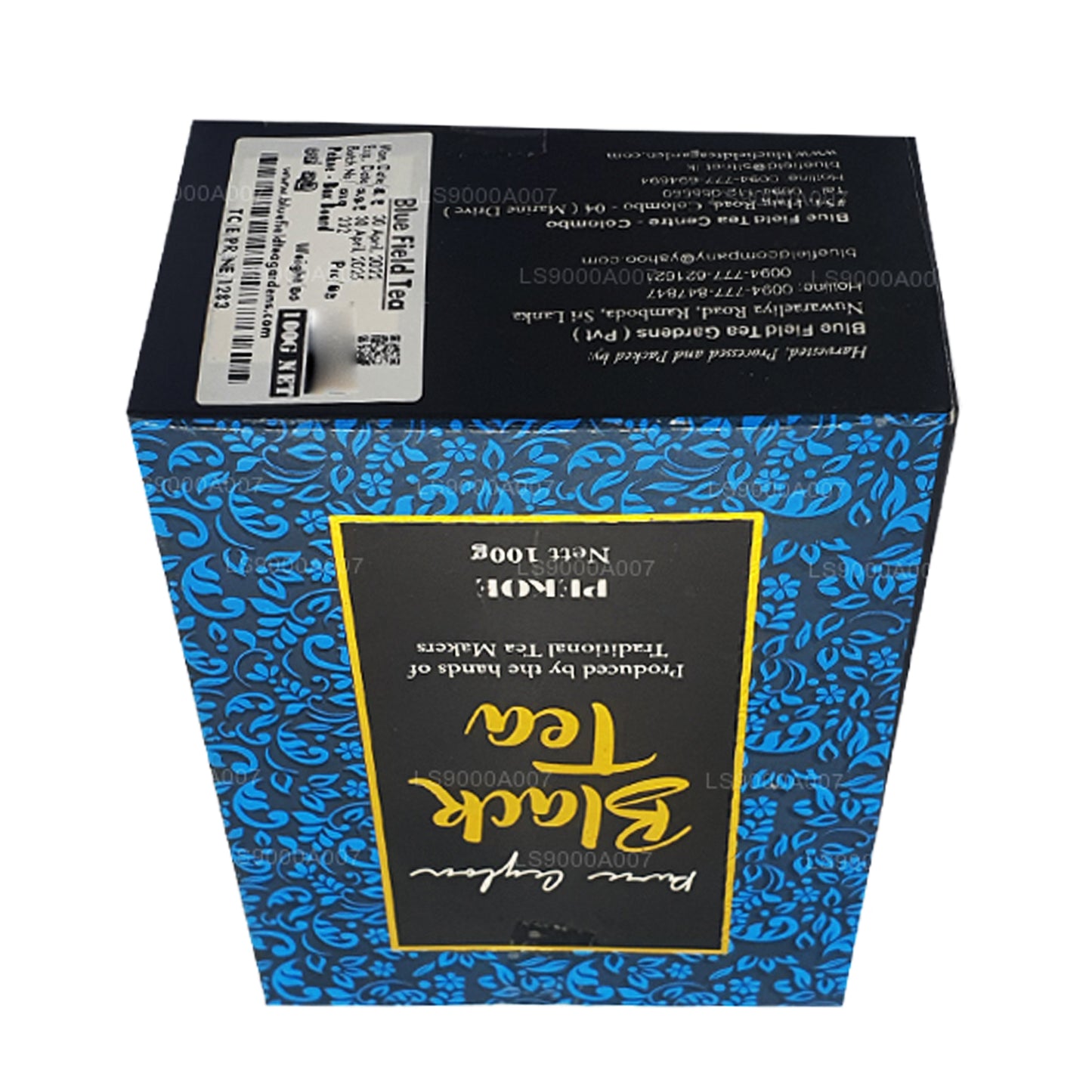 ブルーフィールドピュアセイロン PEKOE グレードブラックルースティー (100g)