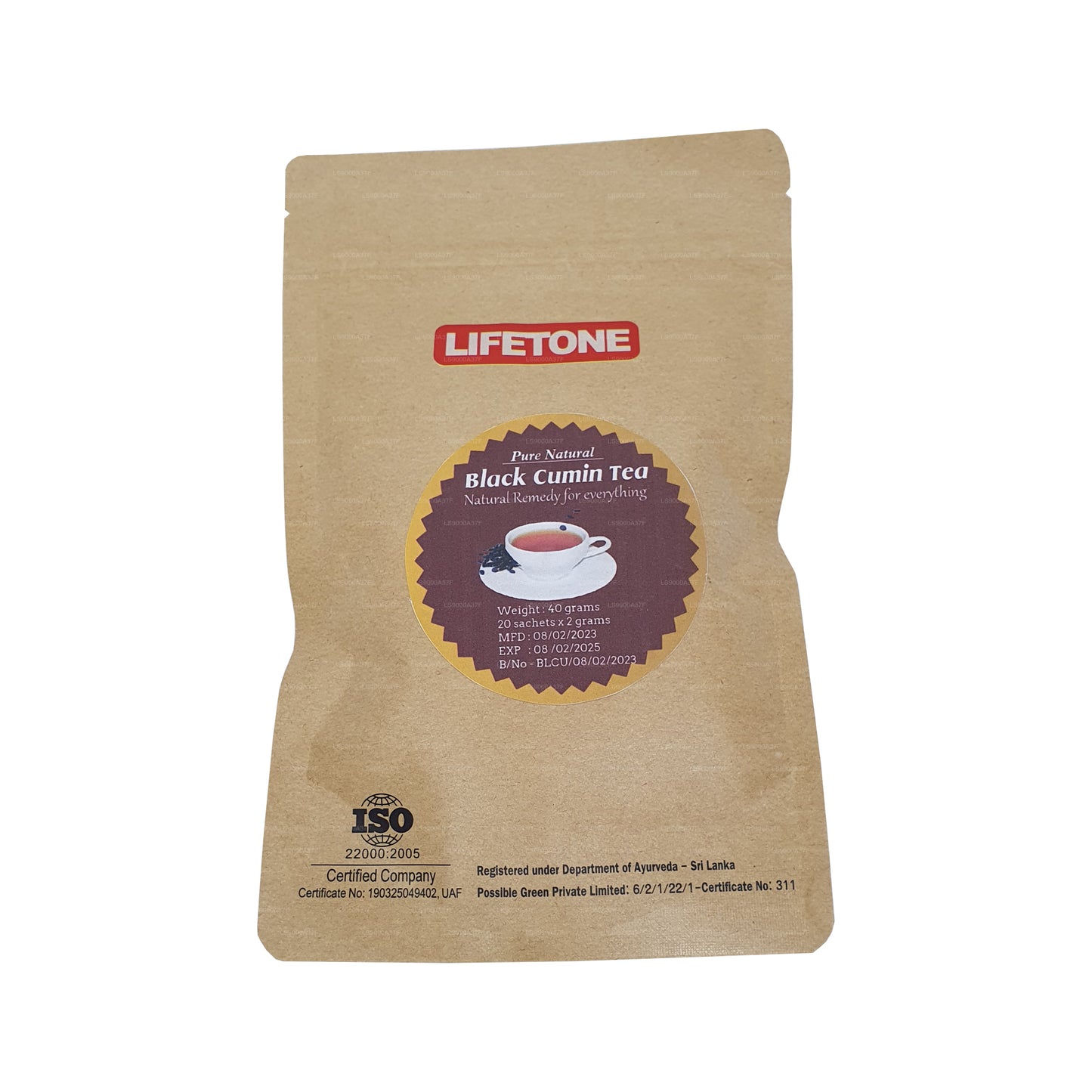 ライフトーンブラッククミンティー (40g)