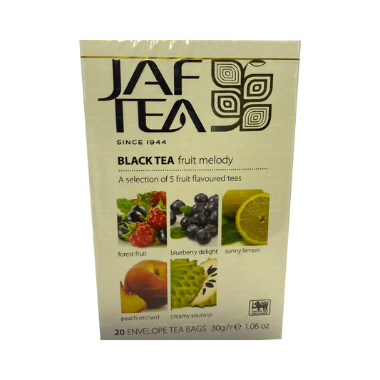 Jaf Tea ピュアフルーツコレクションブラックティーフルーツメロディ (30g) 20ティーバッグ