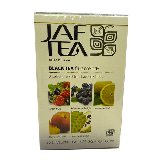 Jaf Tea ピュアフルーツコレクションブラックティーフルーツメロディ (30g) 20ティーバッグ