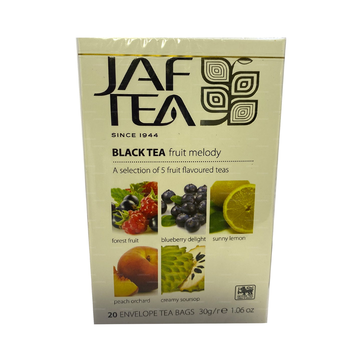 Jaf Tea ピュアフルーツコレクションブラックティーフルーツメロディ (30g) 20ティーバッグ