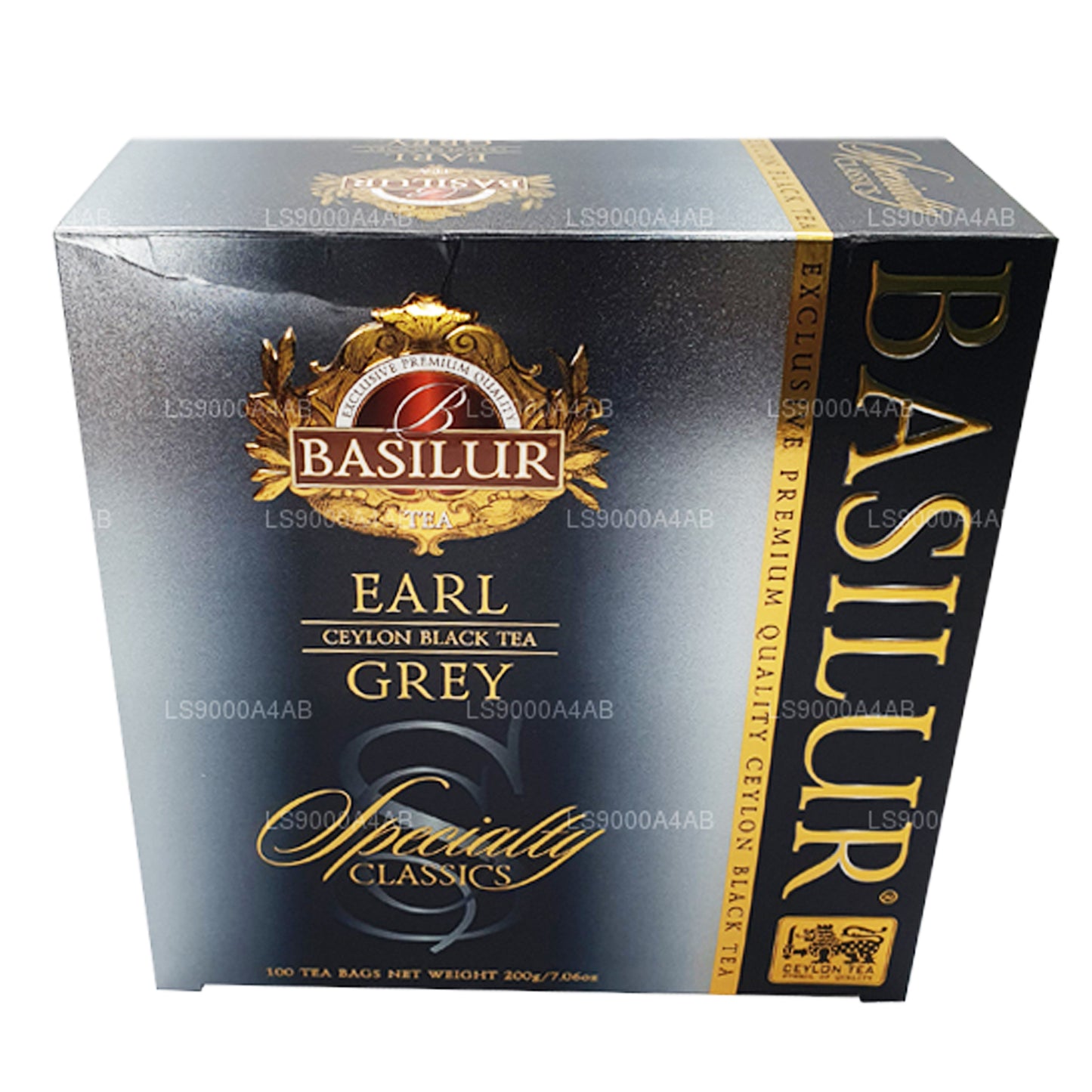 Basilur スペシャリティクラシックアールグレイセイロン紅茶 (200g) 100 ティーバッグ