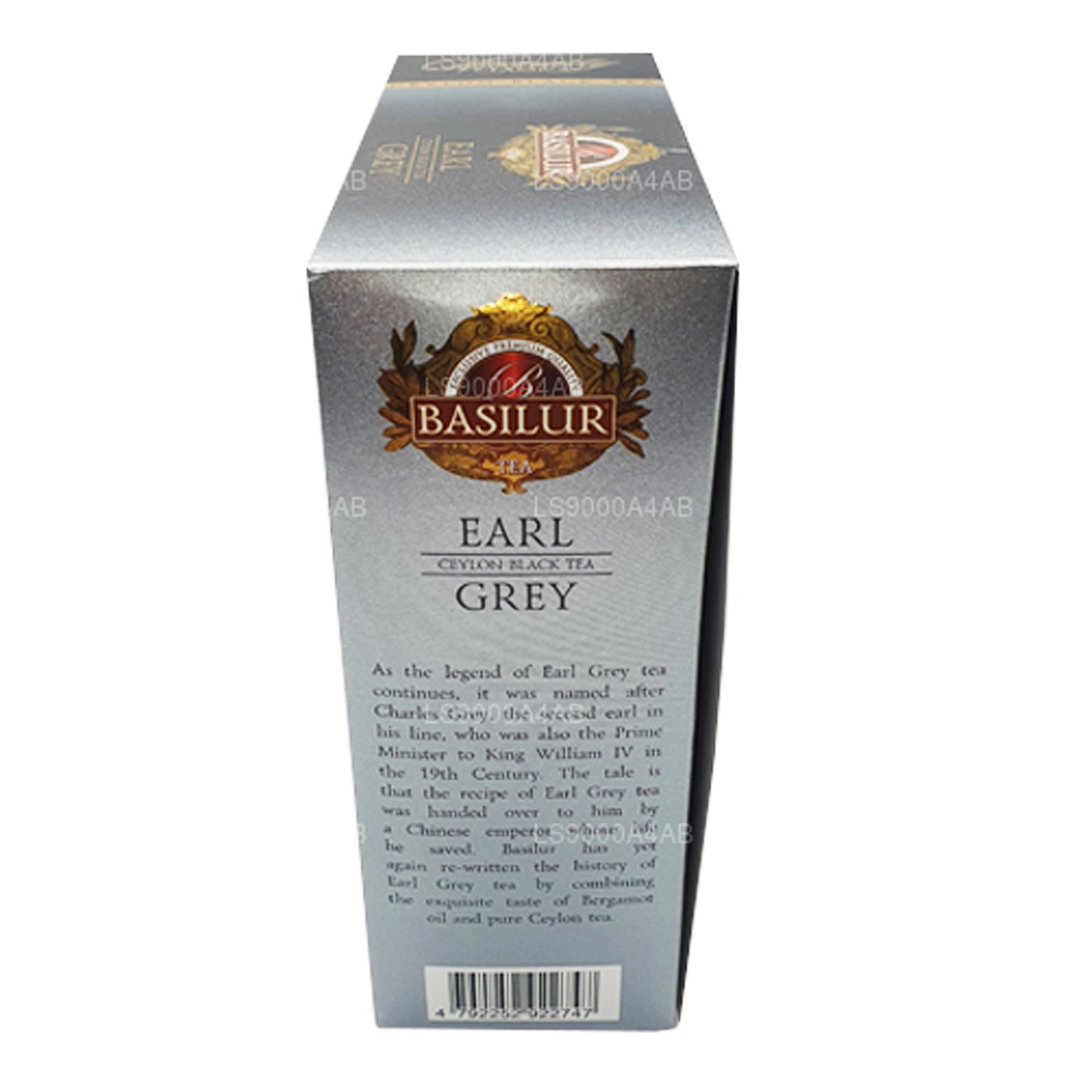Basilur スペシャリティクラシックアールグレイセイロン紅茶 (200g) 100 ティーバッグ