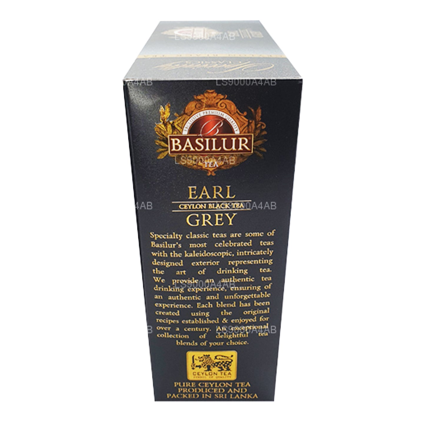 Basilur スペシャリティクラシックアールグレイセイロン紅茶 (200g) 100 ティーバッグ