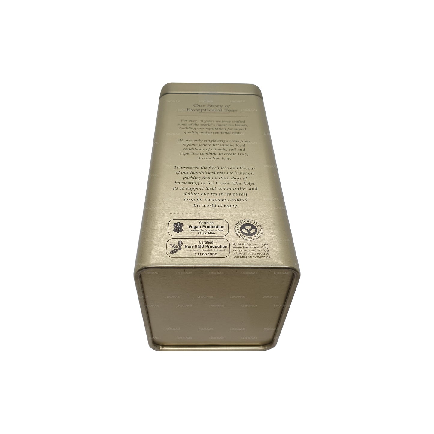 Jaf Tea クラシックゴールドコレクションセイロンアフタヌーンキャディー (125g)