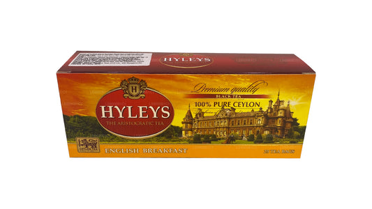 Hyleys ブラックイングリッシュブレックファーストティー (37.5g) ティーバッグ25個