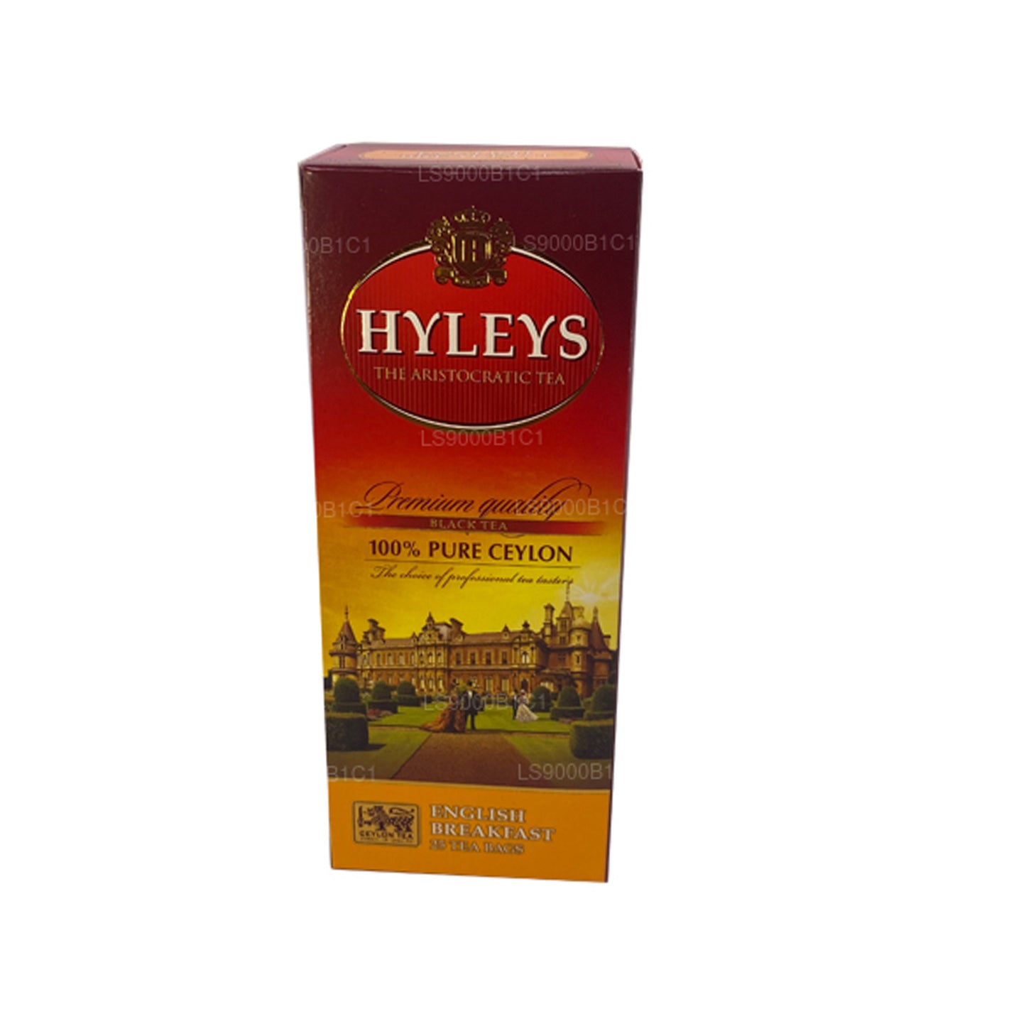 Hyleys ブラックイングリッシュブレックファーストティー (37.5g) ティーバッグ25個