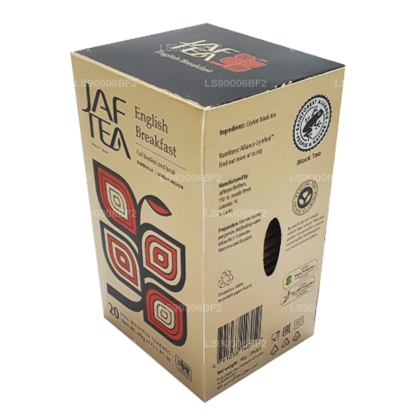 Jaf Tea イングリッシュブレックファースト (40g) 20ティーバッグ