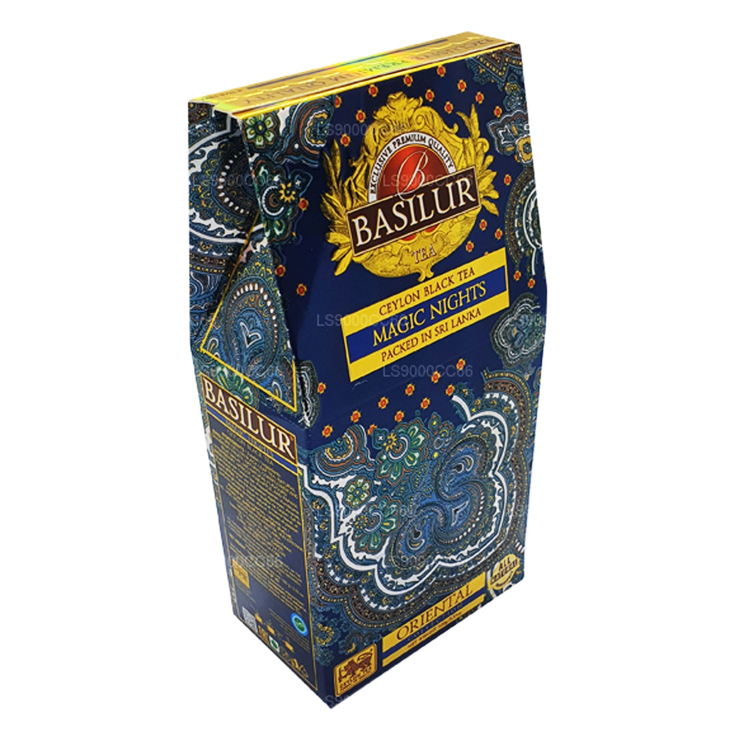 Basilur マジックナイツセイロンブラックリーフティー (100g)