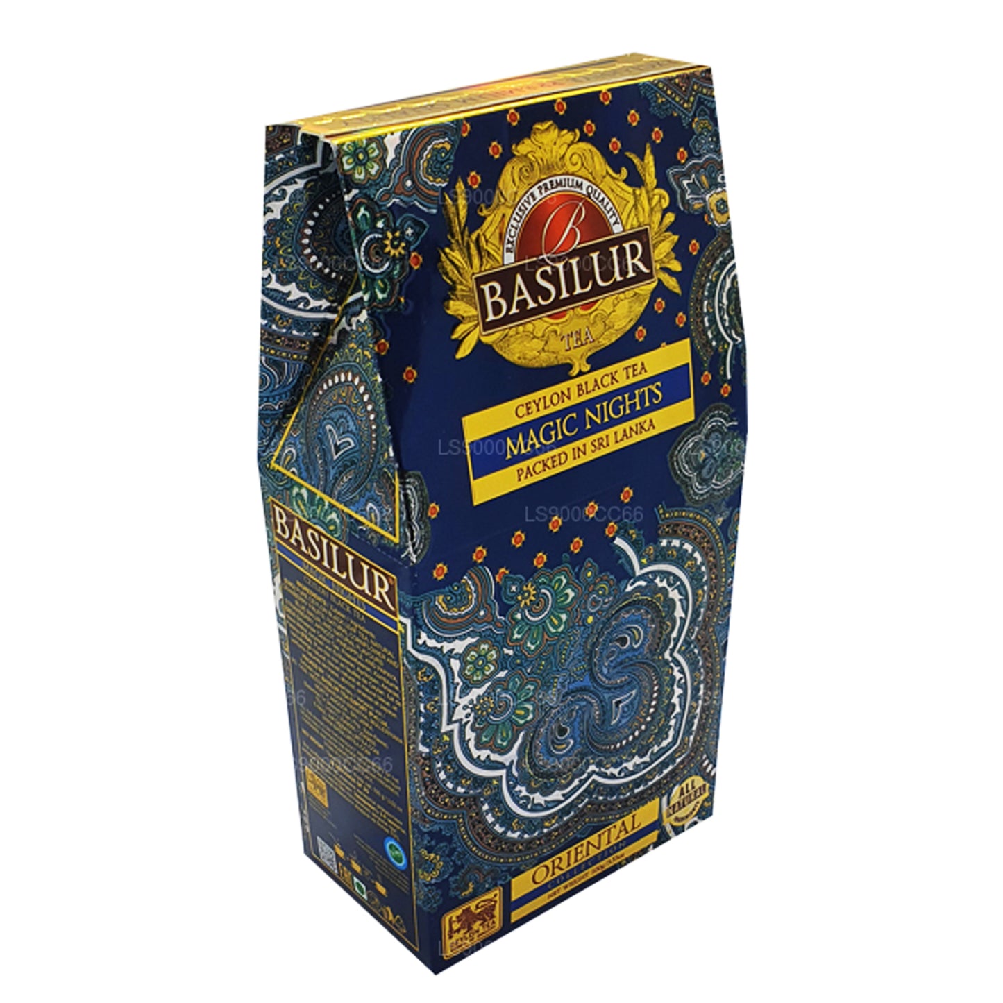 Basilur マジックナイツセイロンブラックリーフティー (100g)