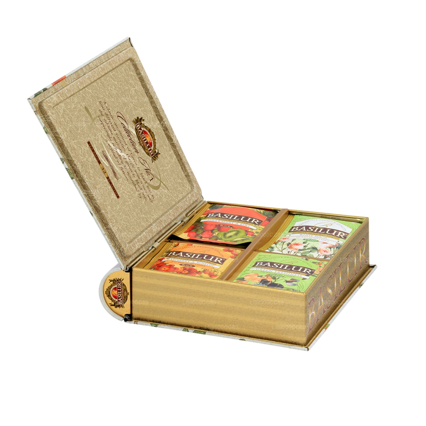 バシルール ティーブック「コレクション No.1」(56g) キャディ