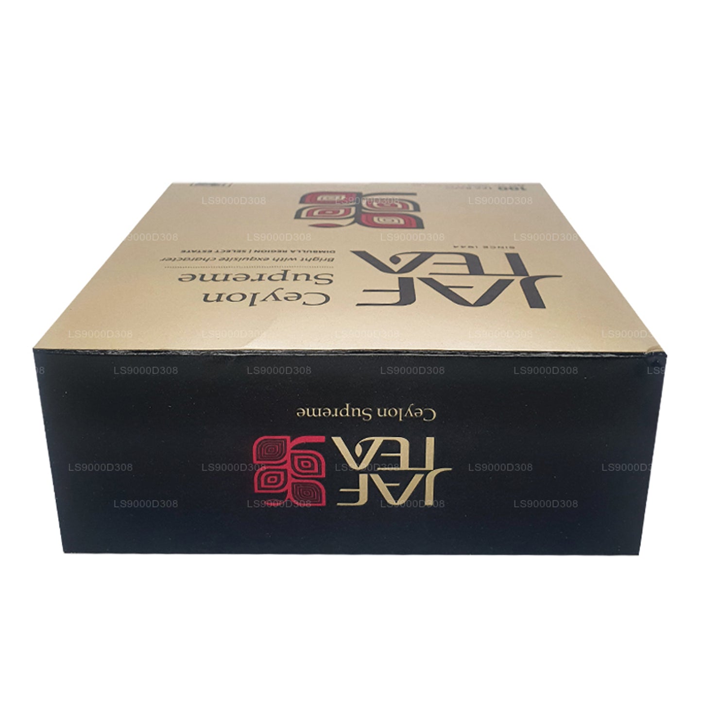 Jaf Tea クラシックゴールドコレクションセイロンスプリーム 100 ティーバッグストリング&タグ (200g)