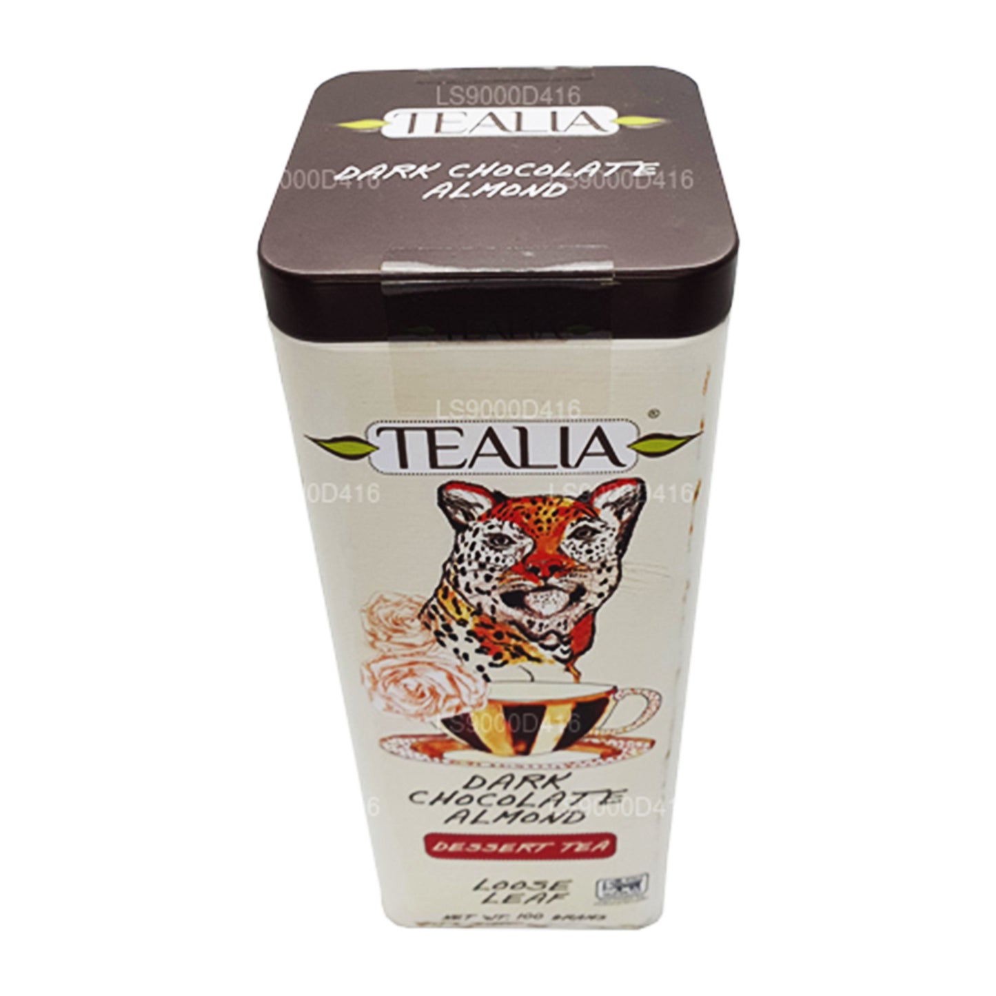 ティーリアダークチョコレートアーモンドルーズリーフ (100g)