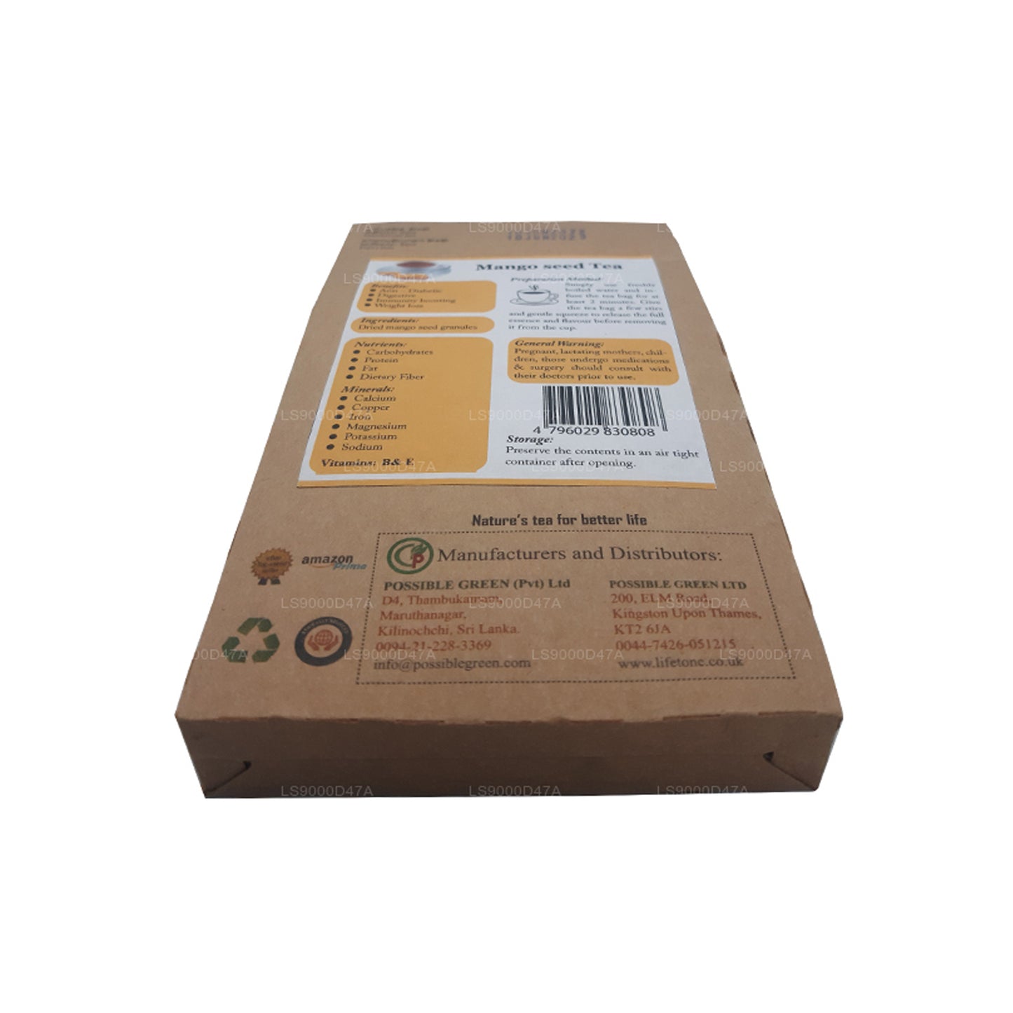ライフトーン マンゴーシードティー (40g)