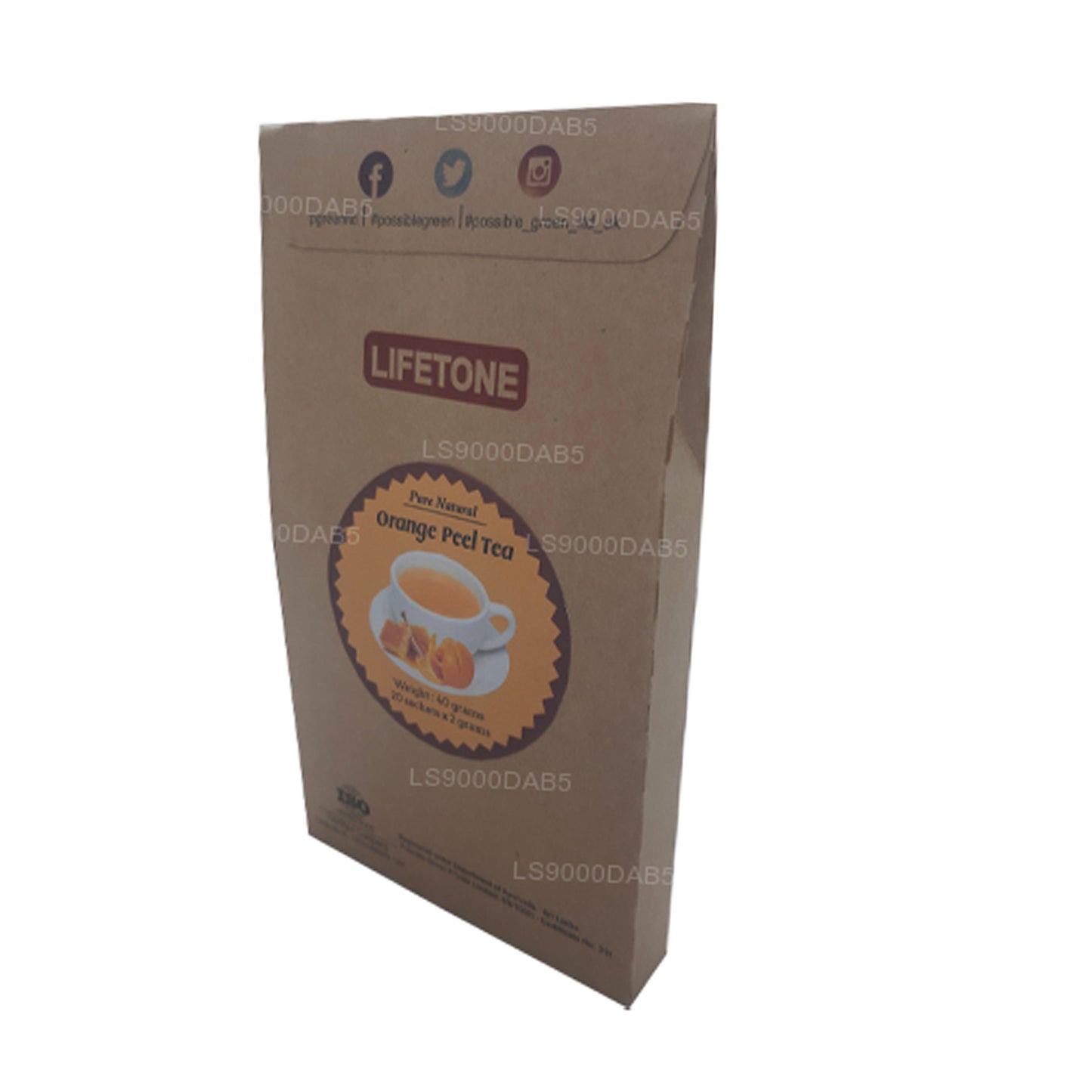 ライフトーン オレンジピールティー (40g)