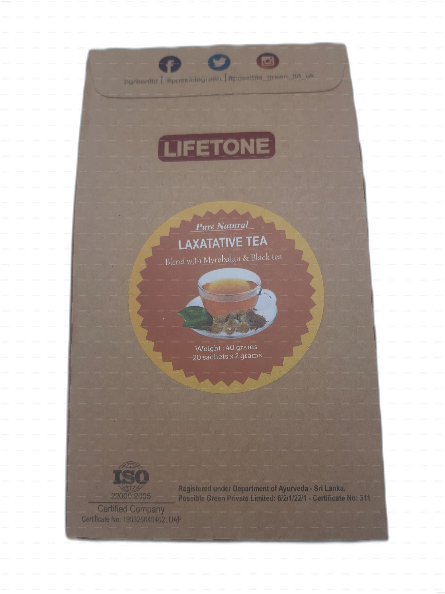 ライフトーン 下剤茶 (40g)