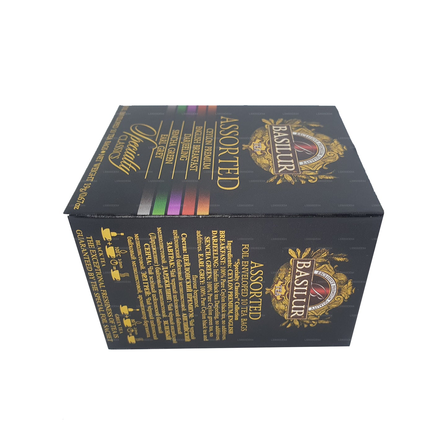 バシラー スペシャルティ クラシック - ティーバッグ - FLBT/ULBT/UIBT/ULGT - ホイルエンバ - アソート (19g)