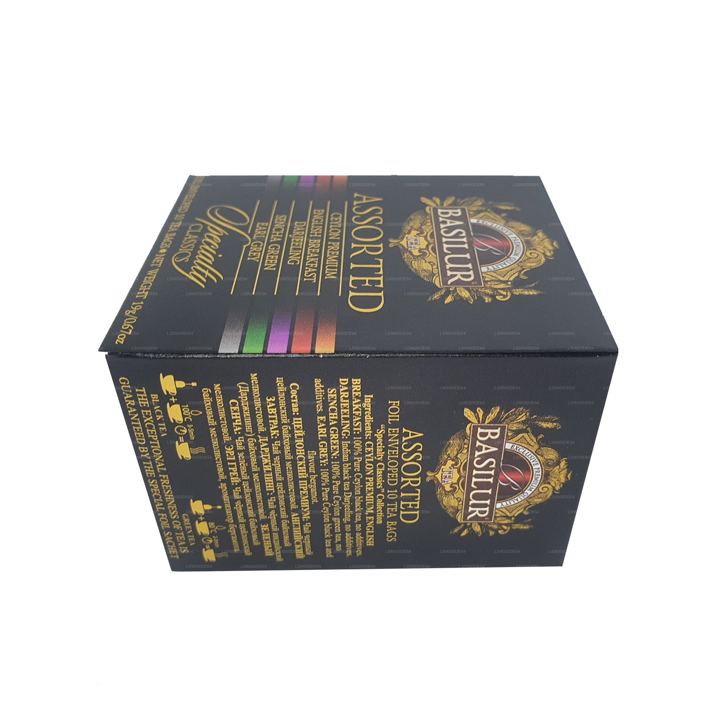 バシラー スペシャルティ クラシック - ティーバッグ - FLBT/ULBT/UIBT/ULGT - ホイルエンバ - アソート (19g)