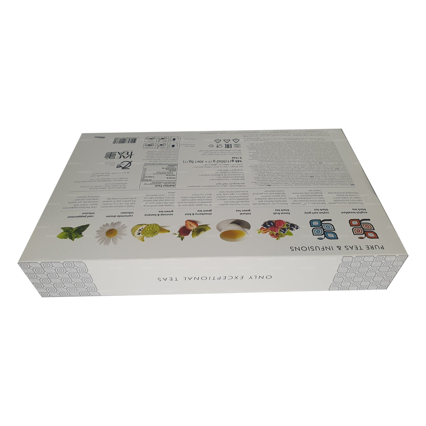 Jaf Tea ピュアティーズアンドインフュージョン (145g) 80ティーバッグ