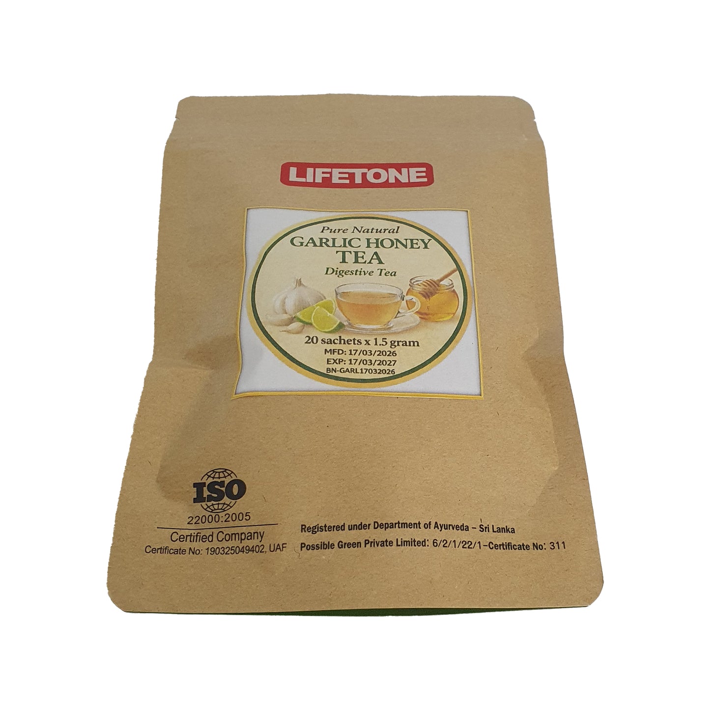 ライフトーンガーリックハニーティー (40g)
