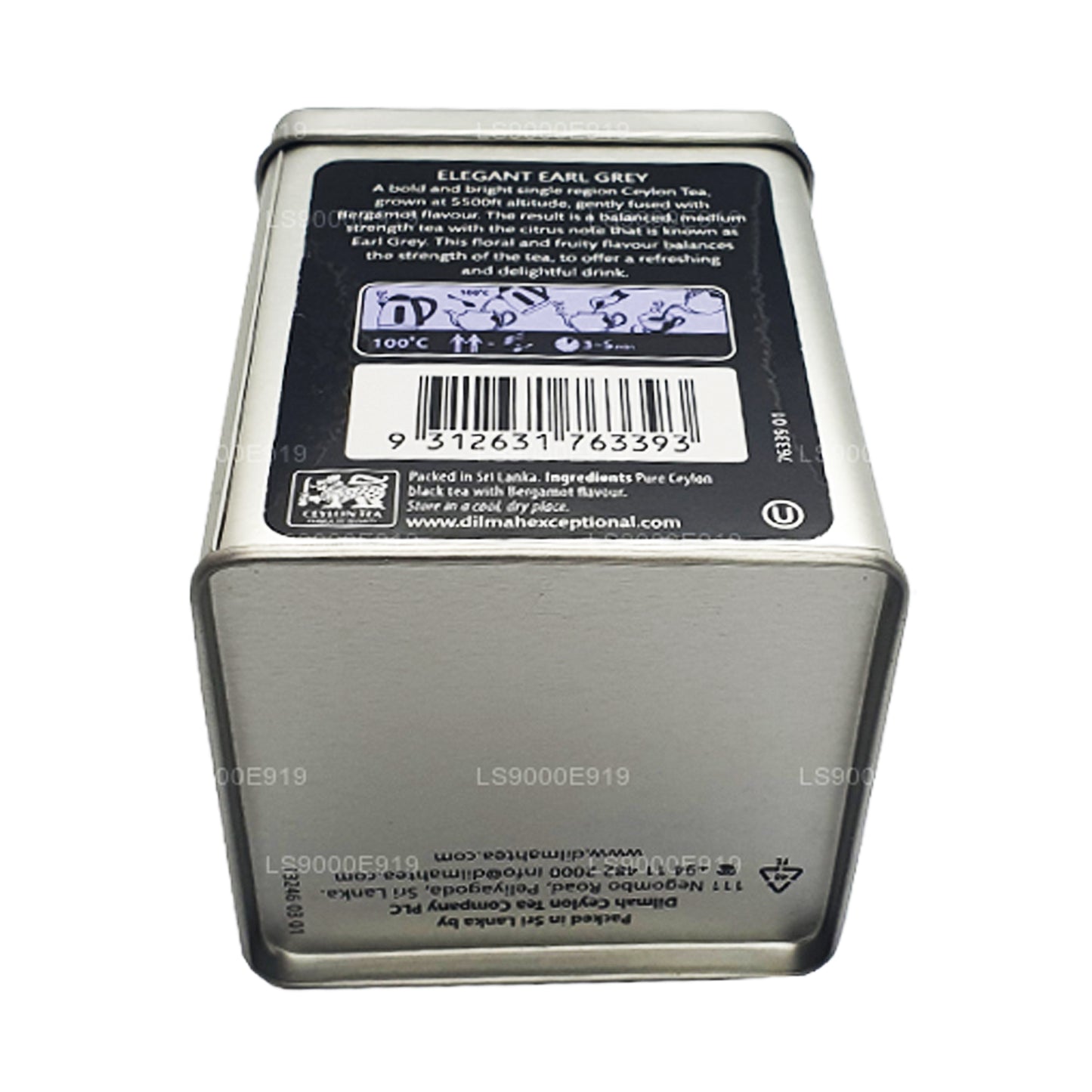 Dilmah エクセプショナルエレガントアールグレイリアルリーフティー (100g)