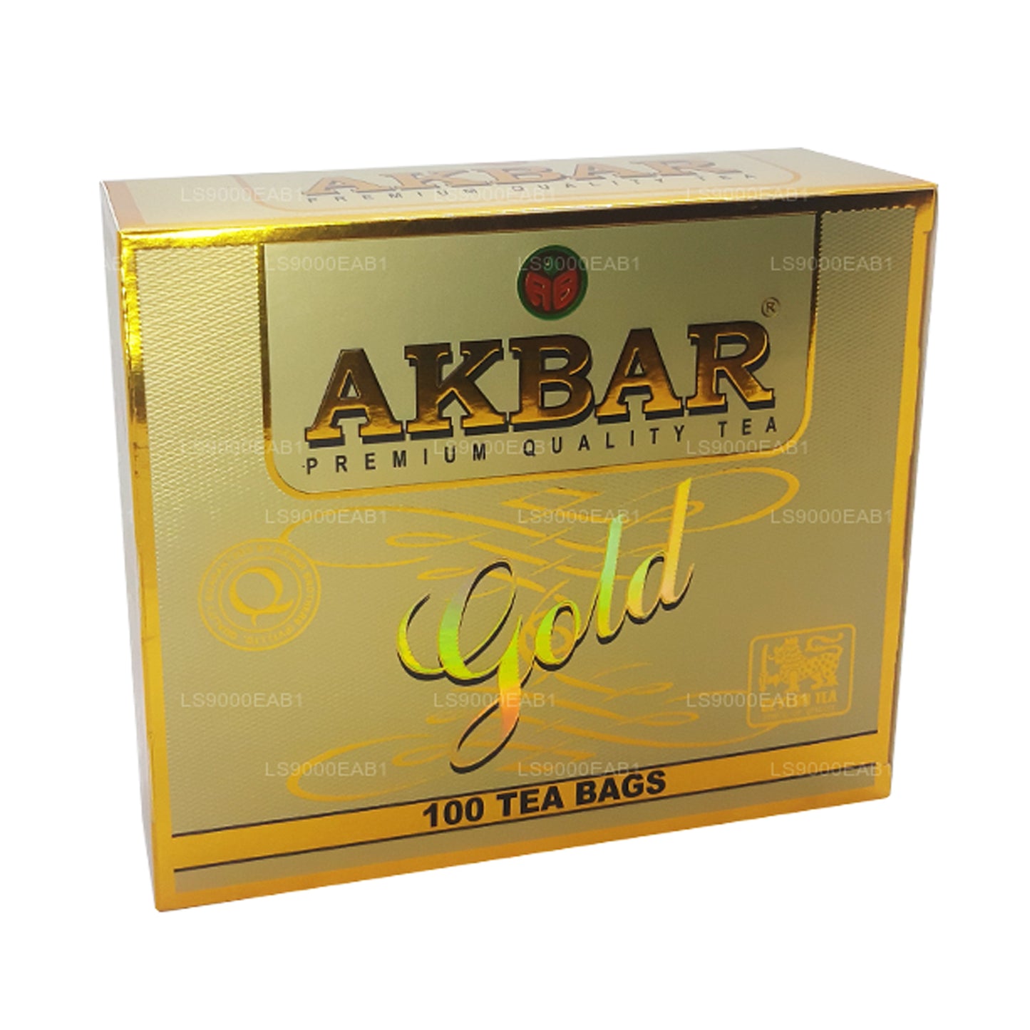 Akbar ゴールドプレミアム 100% ピュアセイロンティー (200g) 100ティーバッグ