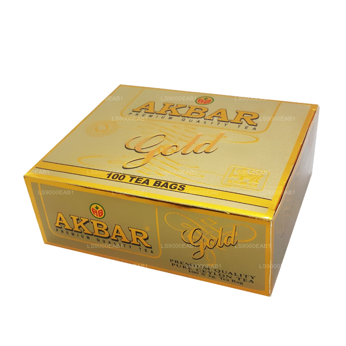 Akbar ゴールドプレミアム 100% ピュアセイロンティー (200g) 100ティーバッグ